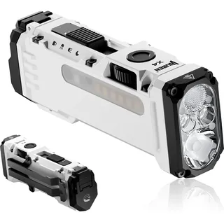 WUBEN X4 Mini LED Taschenlampe mit RGB Licht, Klein Taschenlampe Aufladbar 1500 Lumens, EDC Taktische Taschenlampe IP68 Flashlight Torch für Camping, Mitgebsel, Notfäll