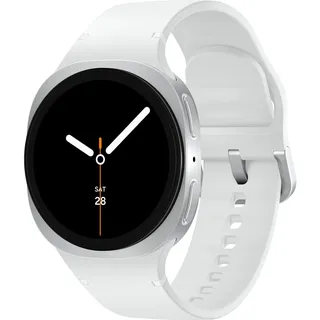 Samsung Galaxy Watch8 Bluetooth 44 mm Silver Sport Band White