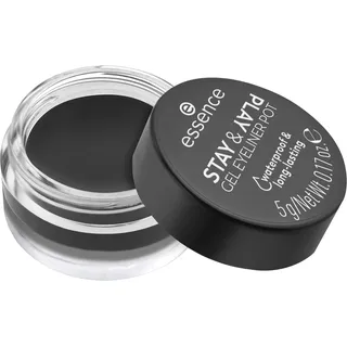 Essence STAY & PLAY Gel Eyeliner Pot 01 Black