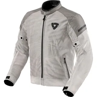 RevIt! Torque 2 H2O Textiljacke Hellgrau/Grau M
