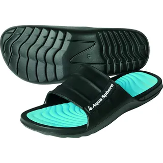 Aqua Sphere Wave Poolschuhe, Schwarz Türkis, 37 EU