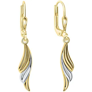 Fascination by Ellen K. Ohrhänger mehrfarbig 585/- Gelbgold one-size
