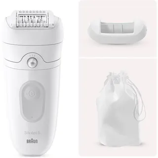 Braun Silk-épil 5 5-011 Weiß/Grau