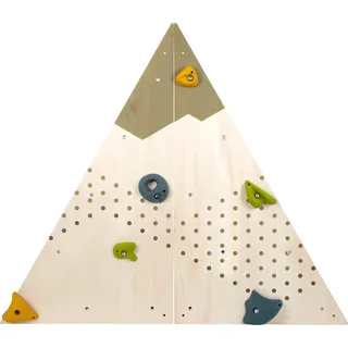 Small Foot Company small foot Kletterwand "Adventure" aus Holz, für Kinder, flexibel erweiterbar, ab 3 Jahren, 12310