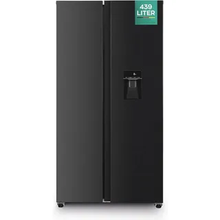 SIX Side-by-Side (439 l, 1700 mm hoch, Schwarz)