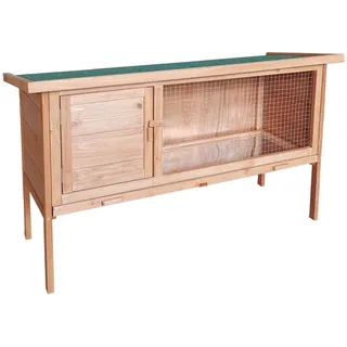 Hti-Living Kleintierstall Hasenstall Heidi 0 x 0 x 0 cm braun