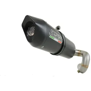 Gpr Exhaust Systems Furore Evo4 Bmw F 900 Xr/r 20-21 Euro 4 Homologierter Slip On Schalldämpfer - Matt Black / Black - Homologated