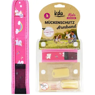 KDA Mückenschutz Armband Kinder Einhorn