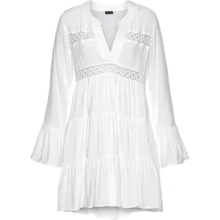 LASCANA Longbluse Damen offwhite Gr.36/38