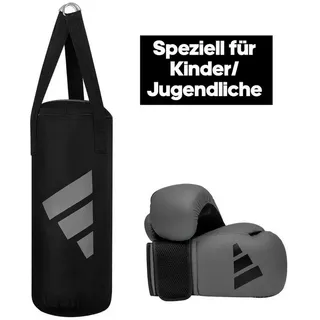 adidas Box Set Youth Boxing Kit 03"", Grau-Schwarz