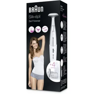 Braun Silk-épil 3-in-1 Trimmer FG1100 silber/weiß