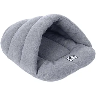 JIAHG Warm Haustier Schlafsack Haustierhöhle Hundehöhle Katzenhöhle Weich Haustierbett Hundebett Katzenbett Kuschelhöhle für Welpen Kleine Hunde Katzen
