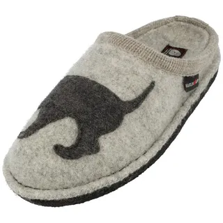 HAFLINGER Hausschuhe in grau 42