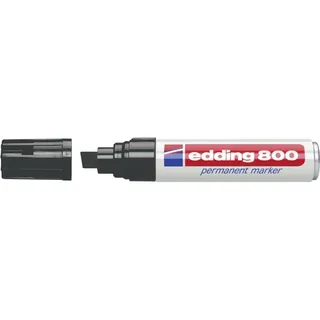 edding 800 4-800-1-1001 Permanentmarker Schwarz wasserfest: Ja
