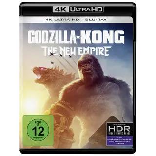 Warner Godzilla x Kong: The New Empire (4K Ultra HD BLU-RAY + BLU-RAY)