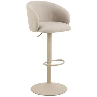 VCM Actona Barhocker Eleanor Stoff Beige