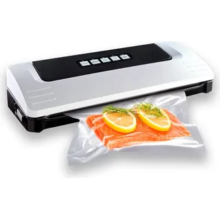 Star Q Vakuumierer inkl. Folien-Starter-Set - Schwarz/Weiß