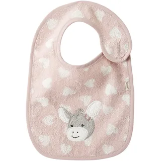Sterntaler Baby Lätzchen mit Klettverschluss Esel Emmi Girl Herzen flora rose