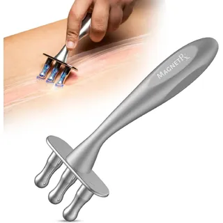 MagnetRX® Magnettherapie Massagegabel - Multifunktionaler Stift für Emotionscode- und Meridian-Magnete, Massagewerkzeug & Körperheilungsmagnete