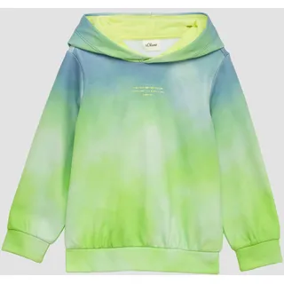 s.Oliver Sweatshirt mit Kapuze und Farbverlauf - 104/110