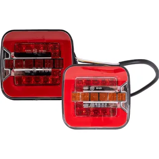 TT TECHNOLOGY TT.12523L+TT.12523P LED-Rückleuchten mit 4 Funktionen (links+rechts)