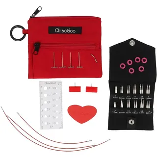 ChiaoGoo Stricknadelset Rot 2 mm bis 3,25 mm 1 St.