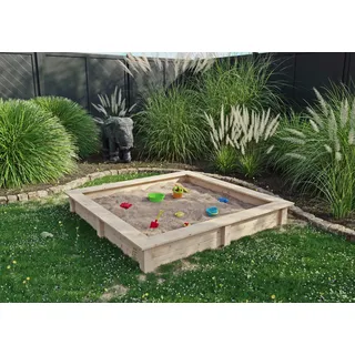 Konifera Holzsandkasten naturfarben
