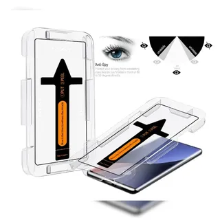 PROTECTORKING 1x Anti-Spion 9H Panzerglas für Samsung Galaxy S23 Ultra FULL CURVED 3D KLAR PRIVACY ANTI-SPY Displayschutz Echtes Tempered Schutzglas Schutzfolie