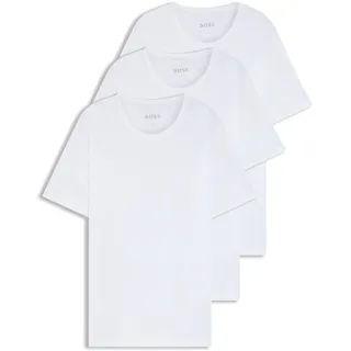 Boss Classic Kurzarm-baselayer 3 Einheiten White M
