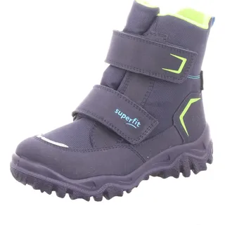 superfit Jungen - Schuhe HUSKY BLAU/HELLGRÜN 8000, 37