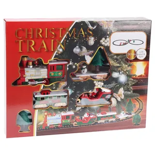 ECD Germany Weihnachtszug 5,5 x 31 x 39,5 cm Mehrfarbig