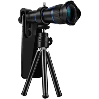 Teleskop-Monokular-Teleskop, HD-Zoomobjektiv-Fernglas mit Telefonhalter und Stativ, wasserdichtes Teleskop für Konzert-Vogelbeobachtung, Camping, Reisen