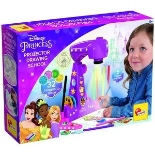 Lisciani 92956 - Disney Princess Zeichenschule mit LED Projektor