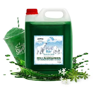 Ice Bär Slush Sirup Waldmeister Geschmack 5L 1:5 AZO & glyzerinfrei