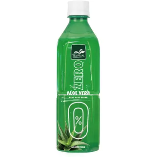 Tropical Aloe Vera Drink Natural Zero, erfrischendes Getränk mit echter Aloe Vera, mit Pfand DPG, 1 x 500 ml