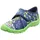 Markenschuh Hausschuh Blau 28