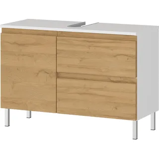 Germania 4331 GW-Torrance 80 x 56 x 34 cm weiß/grandson-eiche-nb.