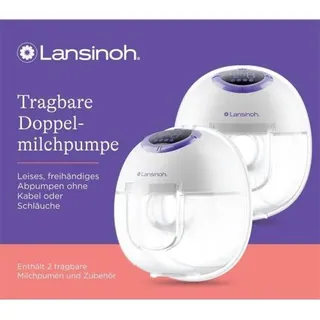 Lansinoh tragbare Doppelmilchpumpe 1 St