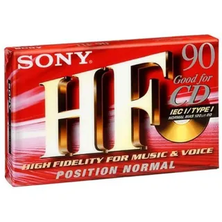 Sony - Audio Cassette, Low Noise, 90 Minuten