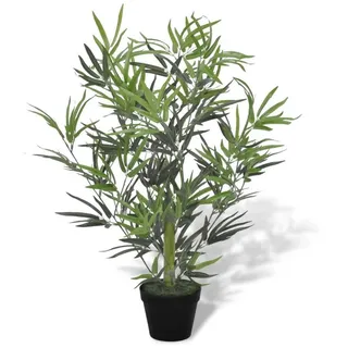 vidaXL Künstlicher Bambusbaum mit Topf 80 cm