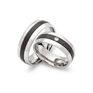 Trauringe Edelstahl Hochzeitsringe 7mm Gravur