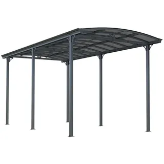 prestige home Wohnmobil-Carport Premium 7,60 x 3,60 m Anthrazit