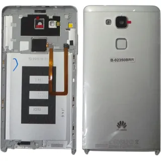 Original Huawei Ascend Mate 7 (2014) MT7-L09 Akkudeckel Silber - Silber