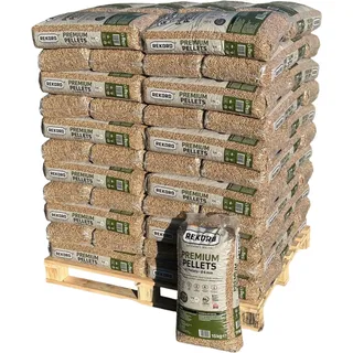 REKORD Premium Holzpellets A1 ENplus - Palette 990 kg