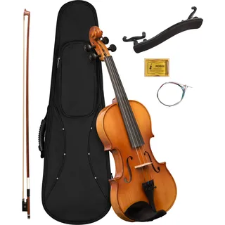 HAGE MUSIKVERLAG Violin Set 4/4 (incl. case black, bow, rosin)