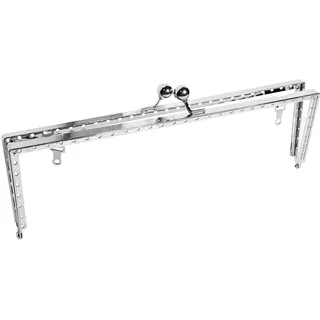 Prym 615151 Taschenverschluss Lucia silberfarbig