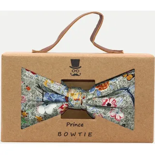 Fliege mit floralem Druck Grün