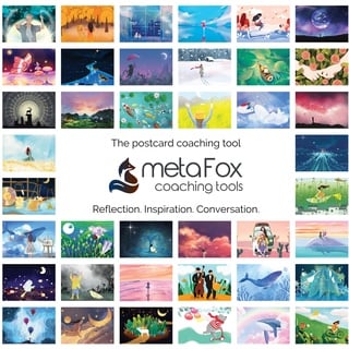 metaFox Dreamland - Inspirational Postcards Pack for Coaching & Self-Reflection