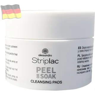 Alessandro Striplac Peel or Soak Cleansing Pads – Reinigungspads Zur Anwendung A