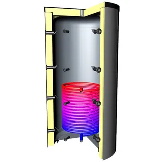 Alpha Thermotec Wandspeicher Pufferspeicher inkl. ISO - 1 WT 2000 l